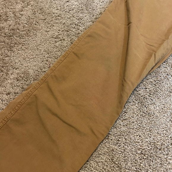 American Eagle Mens 31Wx32L Original Straight Tan Khaki Pants - Picture 8 of 9